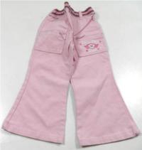 Růžové riflové kalhoty s číslem zn. Early Days