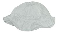 Bílý klobouk s madeirou zn. Nutmeg