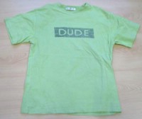 Zelené tričko s nápisem zn. George vel. 9-10 let