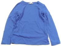 Modrofialové triko zn. H&M;vel. 2-4 let 
