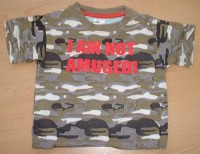 Army tričko s nápisem
