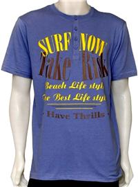 Nové - Pánské modré tričko s nápisem zn. Reward vel. L