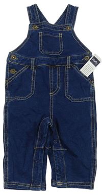 Modré laclové teplákové kalhoty zn. M&Co.