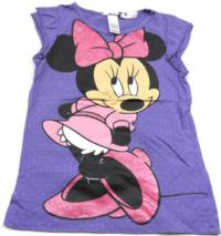 Fialové tričko s Minnie zn. H&M