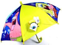 Outlet - Žluto-modrý deštník se Spongebobem zn. Nickelodeon