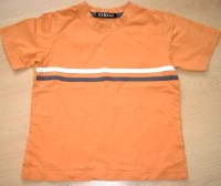 Oranžové tričko s pruhy zn. George