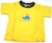 Žluté tričko s velrybou