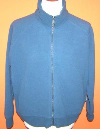 Pánská modrá fleecová bunda 