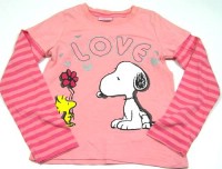 Růžové triko se Snoopym zn.Cherokee
