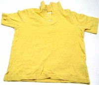 Žluté tričko s límečkem zn. Marks&Spencer