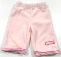 Růžové fleecové kalhoty zn. Adams 