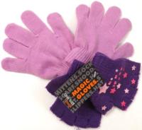 Outlet - 2pack prstových rukaviček s hvězdičkami