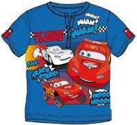Nové - Modré tričko s Cars zn. Disney 