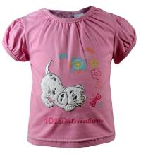Outlet - Růžové tričko 101 dalmatinů zn. Disney 