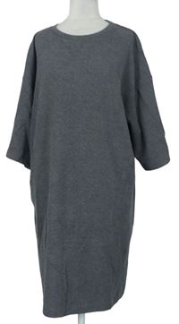 Dámské šedé svetrové šaty zn. M&S