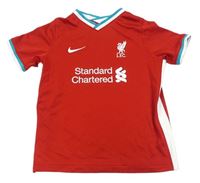 Červený fotbalový dres s pruhy - Liverpool FC zn. Nike 