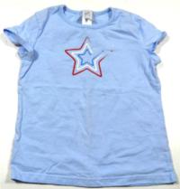 Modré tričko s hvězdičkou 