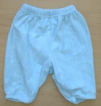 Modré sametové kalhoty