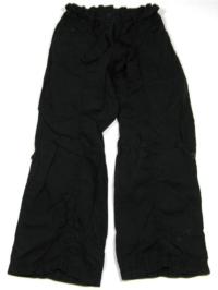 Černé plátěné kalhoty zn.Cherokee