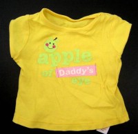 Žluté tričko s potiskem zn. Mothercare