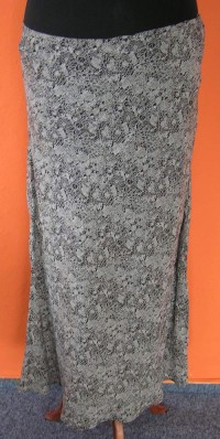 Dámský hnědo-béžová letní sukně vel. 38