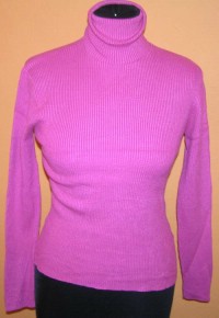 Dámský růžový svetr s rolákem zn. Dorothy Perkins