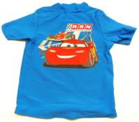 Modré uv plážové tričko s McQueenem zn. Disney