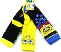 Nové - 3pack ponožky se Spongebobem zn. Next vel. 31-36