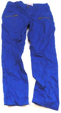 Safírové plátěné kalhoty zn. Generation
