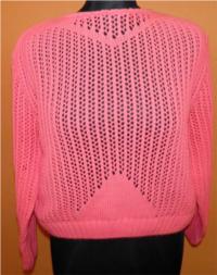 Dámský růžový svetr