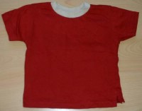 Červeno-béžové tričko zn.Adams