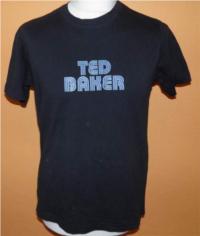 Pánské černé tričko s nápisem zn. Ted Baker