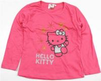 Outlet - Růžové triko s Kitty zn. M&Co