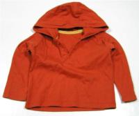 Oranžové triko s kapucí zn. Marks&Spencer 