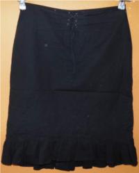 Dámská černá plátěná sukně zn. Olsen