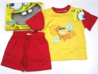 Outlet - Žluto-červené pyžamo se Spongebobem zn. Nickelodeon