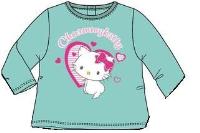 Nové - Tyrkysové triko s Kitty zn. Sanrio