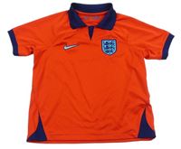 Červeno-tmavomodré sportovní polo tričko - England zn. Nike