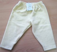 Žluté sametové kalhoty zn. Mackays - nové