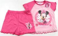 Outlet - Růžové pyžámko s Minnie zn. Disney 