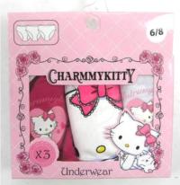 Outlet - 3pack kalhotky s CharmyKitty zn. Sanrio