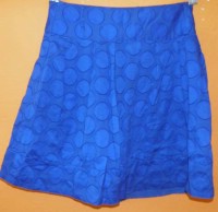Dámská modrá plátěná sukně zn. Jane Norman