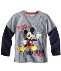 Nové - Šedo-tmavomodré triko s Mickeym zn. Disney 