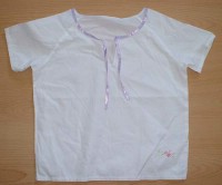 Bílé tričko s kytičkami zn. Marks&Spencer vel. 9/10 let