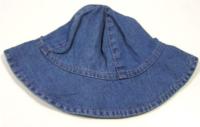 Modrý riflový klobouček 