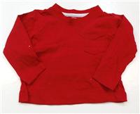 Červené triko s kapsičkou zn. Early days