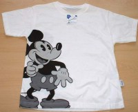 Bílé tričko s mickey mousem zn. Disney - nové vel. 10 let