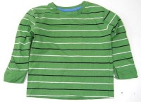Zelené pruhované triko