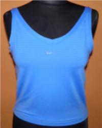 Dámský modrý pruhovaný sportovní top zn. Nike