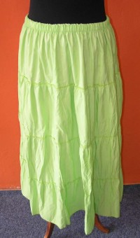 Dámská zelená sukně